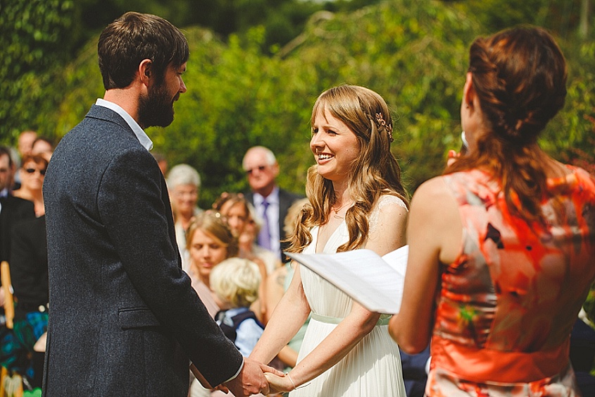 Ellie and Tom - Tipi Outdoor Wedding in Derbyshire