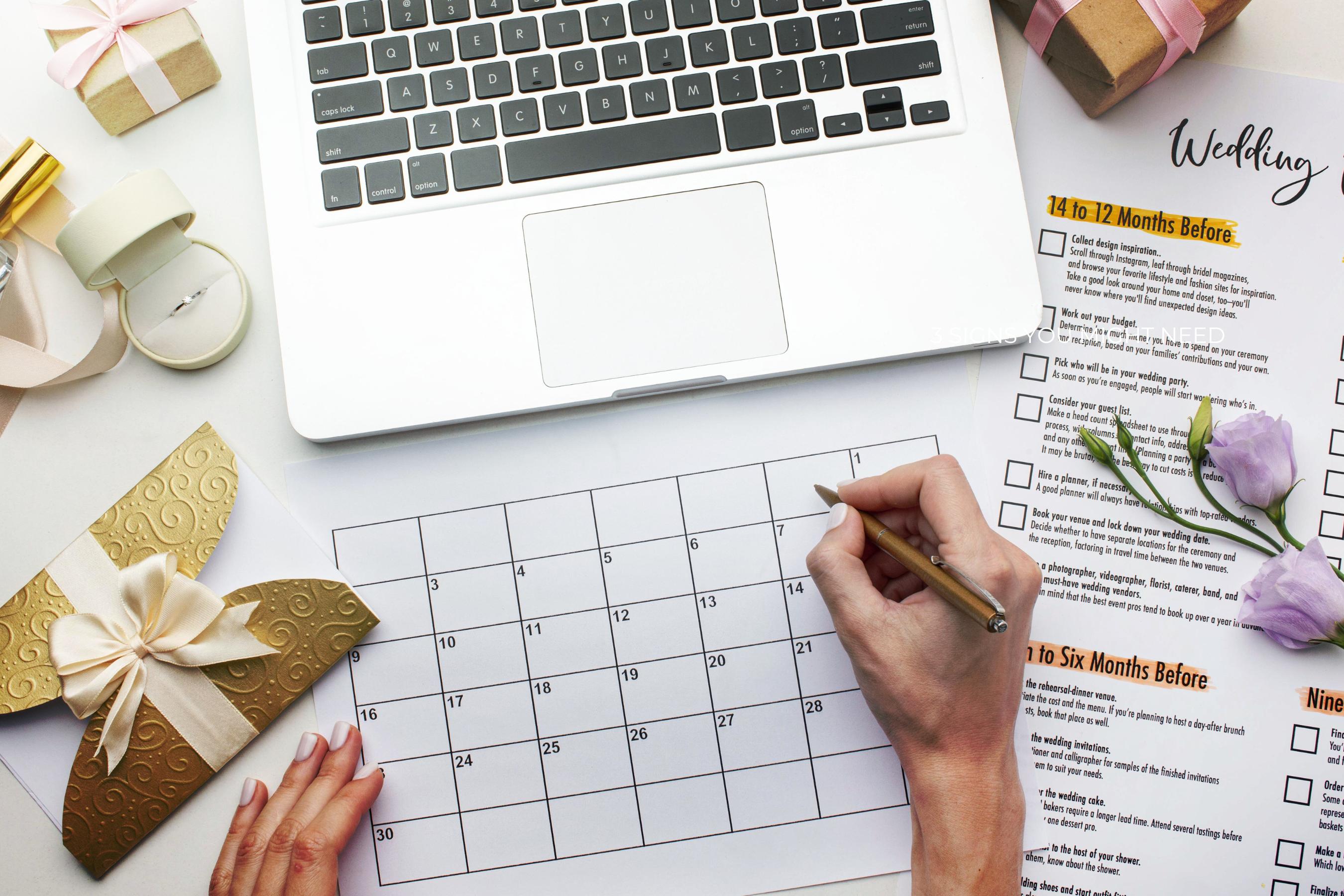 wedding planning checklist