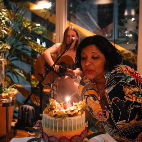 A Tropical Garden Birthday Party - The Ivy City Garden London