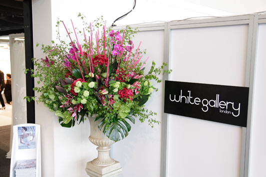 The bridal industry was out in force at this year's prestigious bridal trade show White Gallery London 2013.