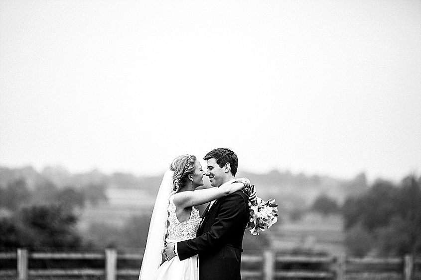Fergus and Lydia's marquee wedding in Derbyshire