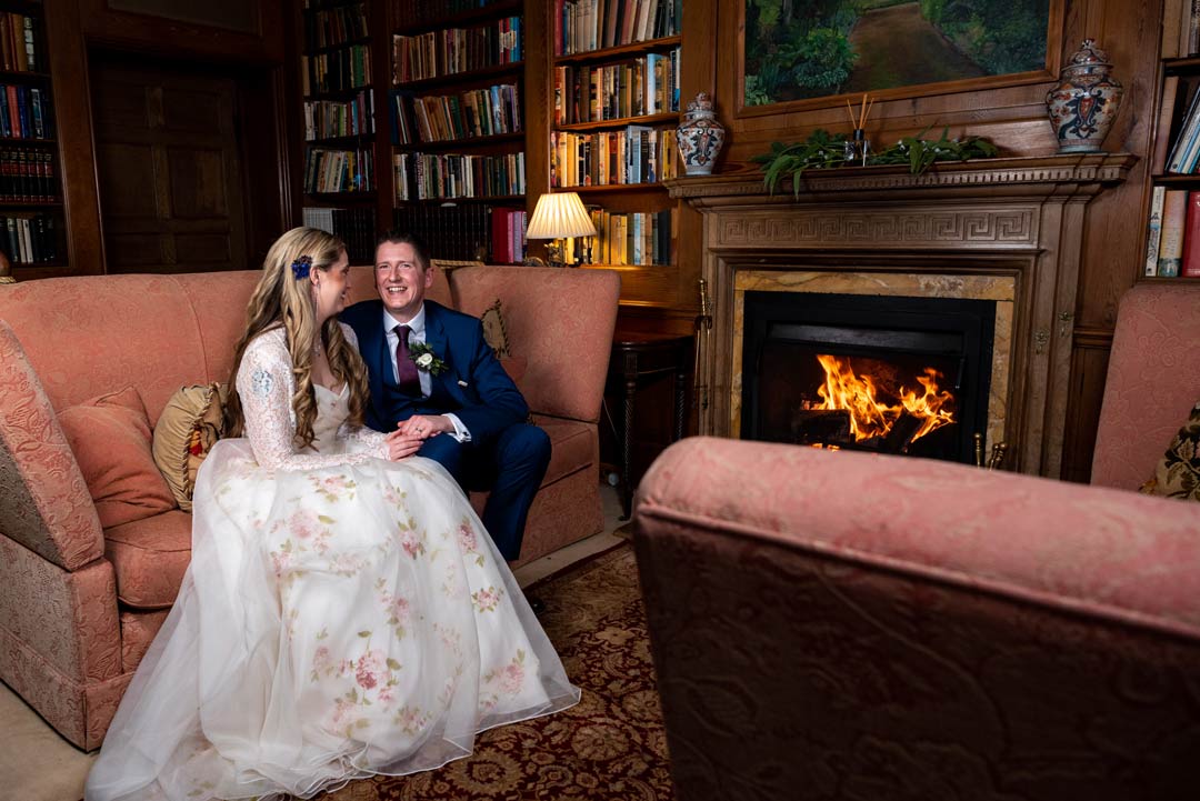 winter weddings at Sutton Bonington Hall - Pudding and Plum Photography