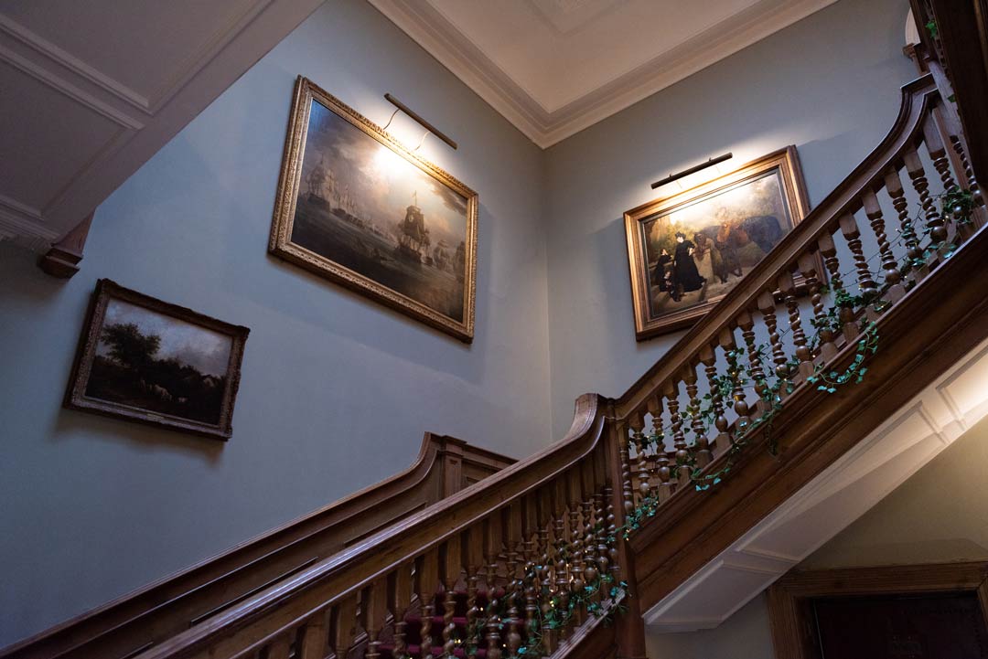 winter weddings at Sutton Bonington Hall - Pudding and Plum Photography