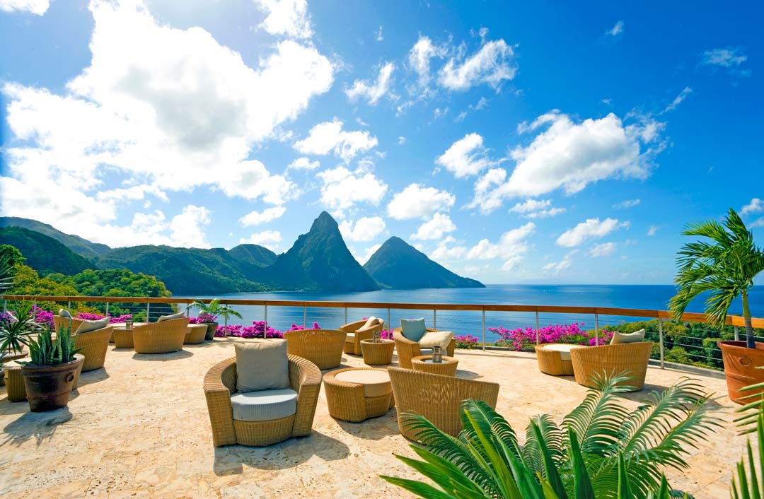 Luxury resort in Saint Lucia - Jade Mountain