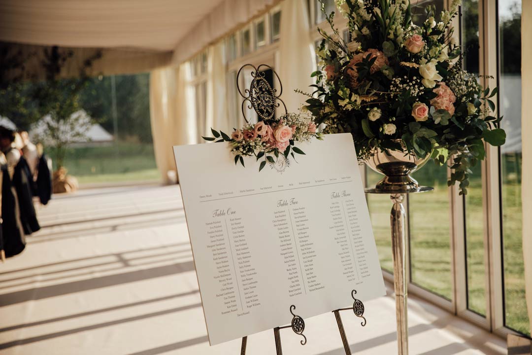 One of those tricky little bits of wedmin lots of couples tend to put off until the last minute - the seating plan! Your guests might be sat in those seats for at least a couple of hours, so it’s important to get those combinations right. Here are our top tips for putting together your seating plan…